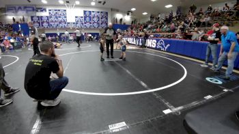 52 lbs Rr Rnd 3 - Bayler Robinson, Division Bell Wrestling vs Raymond Barron, Clinton Youth Wrestling