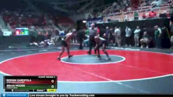 170 lbs Champ. Round 2 - Brian Moore, Forestview vs Roman Garofola, Northern Guilford