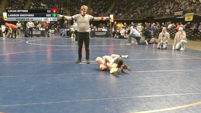 60 lbs Round Of 32 - Lucas Bittner, Elizabeth Forward vs Lawson Brothers, Redbank Valley