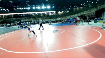 70 lbs Round 2 - Carey Wesolowski, Wrestlowskis vs Raylynn Robinson, Riverdale Training Center