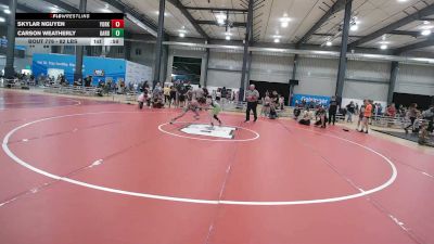 82 lbs Consolation - Skylar Nguyen, York vs Carson Weatherly, Gardners