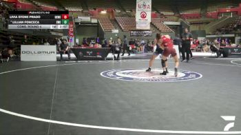 Cons. Round 4 - Livia Stone Prado, Guardian Knights Wrestling Club vs Lillian Fonceca, Sunnyvale Wrestling Club