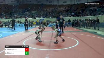 66 lbs Semifinal - Dylan Adamson, Piedmont vs Keaton Dietz, StandFast Wrestling