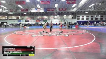 149 lbs Champ. Round 1 - Jesse Hinkle, Indian Hill Community College vs Elijah Schlessinger, Unattached