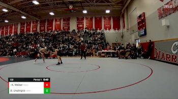 132 lbs 5th Place Match - Koy Weber, Meeker vs Blaze Unpingco, Canon City