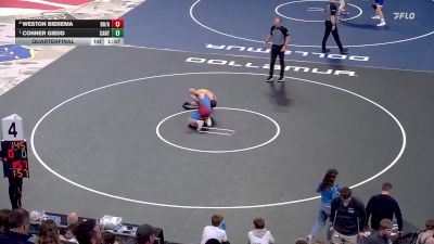 Quarterfinal - Conner Giedd, Canton vs Weston Bierema, Bon Homme/Avon