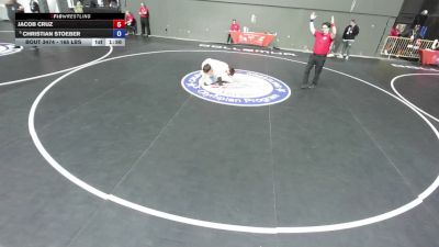 165 lbs Cons. Quarters - Jacob Cruz vs Christian Stoeber