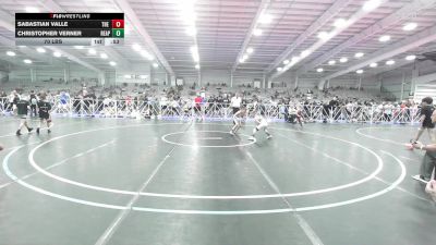 70 lbs Rr Rnd 3 - Sabastian Valle, The Fort Hammers vs Christopher Verner, Reaper Wrestling Club