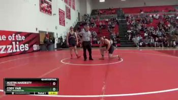 215 lbs Quarterfinal - Cody Fair, Mass. Washington vs Austin Hardesty, Chardon