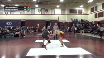 165 lbs Round 3 - Tucker Wheeler, PCM, Monroe vs Brock Bergmeier, Union, LaPorte City