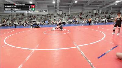 126 lbs Rr Rnd 1 - Bradyn Volz, ICE Wrestling Gold vs Carter Trukovich, St. Paris Graham