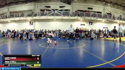 45 lbs Champ. Round 1 - Liam Large, Indiana vs Finn O`Dell, Contenders Wrestling Academy