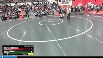 113 lbs Cons. Round 3 - Ryan Hanson, McHENRY vs Timmy O`Connor, LOCKPORT (Twp)