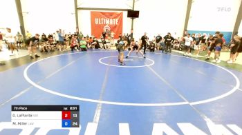 66 kg 7th Place - Griffin LaPlante, KD6 vs Melvin Miller, LAW