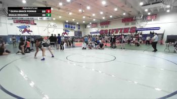 115-120 lbs 3rd Place Match - Olivia-Grace Porras, Savage House vs Dhalia Esqueda, Osoway