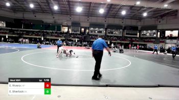 138 lbs Semifinal - Eligh Rivera, Lake Highland Prep vs Emmitt Sherlock, Gilman School