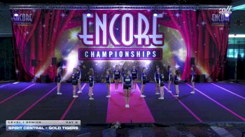 Spirit Central - Gold Tigers [2026 L1 Senior Day 2] 2026 Encore Foxwoods Showdown