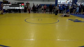 72 lbs Quarterfinal - Ilyar Islamov, Gladiator W.C. vs Lee Clark, Philipsburg-Osceola
