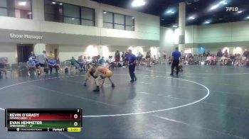 145 lbs Round 1 (6 Team) - Evan Hemmeter, Springboro 1 vs Kevin O`Grady, Oswego High