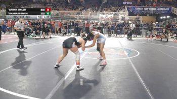 135 lbs 3rd Place Match - Sarah Walsh, Middleburg vs Shamari Smith, South Dade
