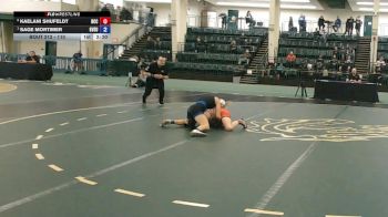 110 lbs 1st Place Match - Sage Mortimer, Grand Valley State vs Kaelani Shufeldt, North Central College