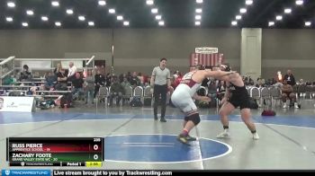 235 lbs Quarterfinals (8 Team) - Zachary Foote, Grand Valley State WC vs Russ Pierce, Apprentice School