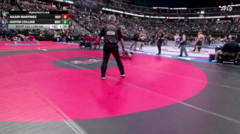 150-2A Quarterfinal - Austin Collins, Wray vs Julius Martinez, Rocky Ford