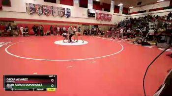 120 lbs Semifinal - Oscar Alvarez, Granger vs Jesus Garcia Domanguez, Forks