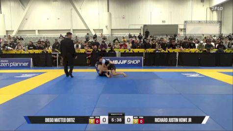 Richard Justin Howe Jr vs Diego Matteo Ortiz 2025 World IBJJF Jiu-Jitsu No-Gi Championship