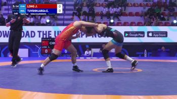 65 kg 1/8 Final - Jia Long, China vs Enkhjin Tuvshinjargal, Mongolia