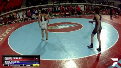 120 lbs Champ Round 1 (16 Team) - Max Fransisco, Alaska 1 vs Chris Torres, Utah Black