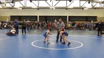 57 lbs Prelims - AJ Kane, Broad Axe Wrestling Club Red.10 vs Logan Worth, Vougar's Honors ES