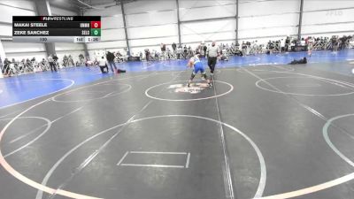 100 lbs Round 2 (10:45am Saturday) - Zeke Sanchez, SELECT, UT vs Makai Steele, Untouchables, MN