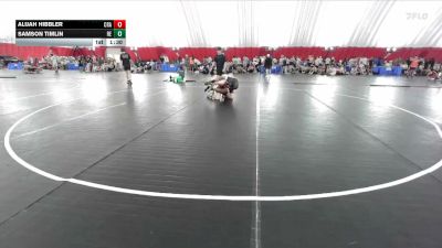 138 lbs Placement (16 Team) - Alijah Hibbler, Coon Rapids vs Samson Timlin, Reedsburg