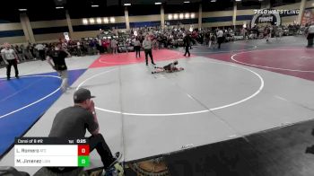 54 lbs Consi Of 8 #2 - Leonardo Romero, Atc vs Messiah Jimenez, Lion Of Judah Wr Ac