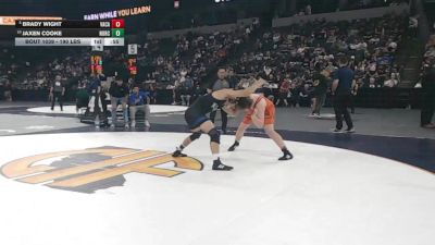 190 lbs Consi Of 8 #2 - Brady Wight, Vacaville (SJ) vs Jaxen Cooke, Norco (SS)