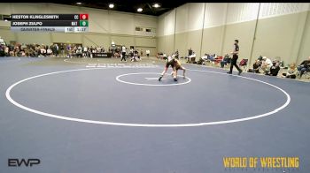 85 lbs Quarterfinal - Heston Klinglesmith, Cajun Cowboys 14U vs Joseph Zulpo, Mat Warriors 14U