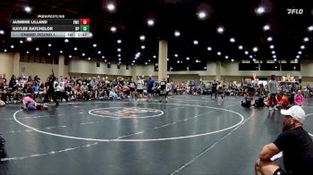 120 lbs Champ. Round 1 - Jasmine Lilland, Elevation Wrestling Club vs Kaylee Batchelor, BRAWL PINK