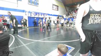100 lbs Rr Rnd 1 - Arthur Pruitt, Warhorse Wrestling Club vs Kaydin McDonald, Owasso Takedown Club