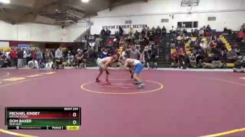 165 lbs Champ. Round 2 - Dom Baker, New Kent vs Michael Kinsey, Baylor School