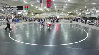 144 lbs 2nd Wrestleback (8 Team) - Parker Suffridge, Knoxville Halls High School vs Trapper Lippincott, Nolensville High School