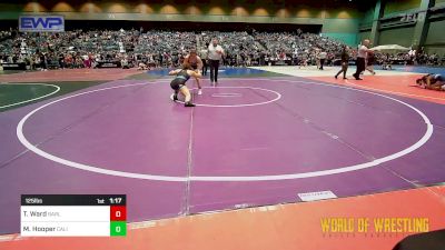 125 lbs Round Of 32 - Taylor Ward, Barlow Mat Club vs Mia Hooper, California Grapplers