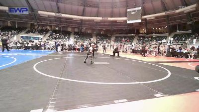 46 lbs Round Of 32 - Aspen Shelton, Team Tulsa Wrestling Club vs Rhett Jenkins, Beggs Youth Wrestling Program