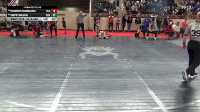 60_B lbs Consi Of 16 #1 - Hunter Huesdash, Peters Twp vs Tripp Miller, Apollo Ridge