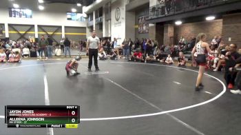 91 lbs Round 2 (4 Team) - Adriana Kunz, MN Storm vs Cali Rody, Nebraska Wrestling Academy