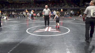 90 lbs Consi Of 16 #1 - Matteo Danise, Nazareth vs Bentley Leonard, Slippery Rock