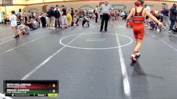 80-84 lbs Semifinal - Briggs Gannon, Cape Takedown Club vs Seth Hollerman, Franklin/bad Karma