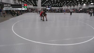 175 lbs Cons. Sub-rd Of 32 - Colletti Hill, Sarbacker Wrestling Academy vs Julio Velo, Texas