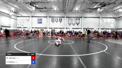 113 lbs Consi Of 4 - Mako Vezzosi, Shore Thing WC vs Cade Collins, Triumph Trained