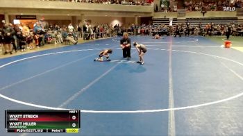 40 lbs Champ. Round 1 - Wyatt Streich, UNITED vs Wyatt Miller, Grand Rapids
